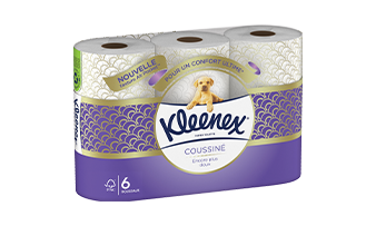 Kleenex<sup>®</sup> Coussiné - Papier toilette