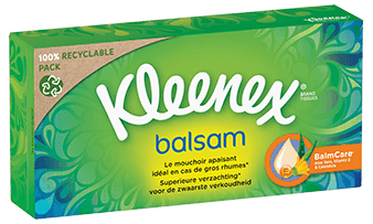 Kleenex<sup>®</sup> Balsam - Mouchoirs Boîte