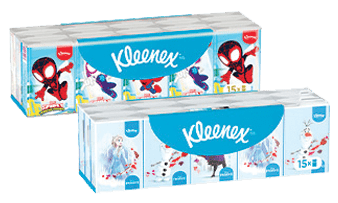 Kleenex<sup>®</sup> Disney -  Mouchoirs étuis