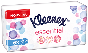 Kleenex<sup>®</sup> Essential - Mouchoirs étuis