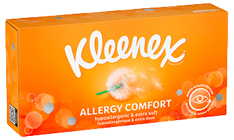 Kleenex<sup>®</sup> Allergy Comfort™ - Mouchoirs boîte