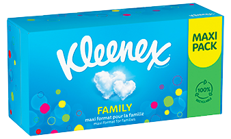 Kleenex<sup>®</sup> Family - Mouchoirs boîte