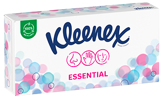 LOT DE 8 - KLEENEX Mouchoirs papier Boîte original family 140 Mouchoirs