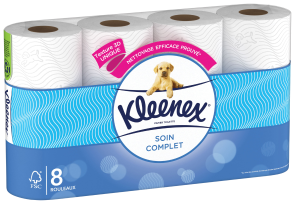 Kleenex<sup>®</sup>Soin Complet - Papier toilette
