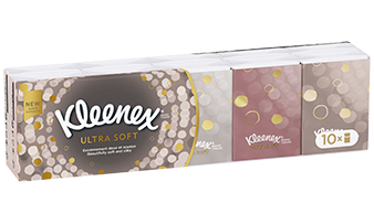 Kleenex<sup>®</sup> Ultra Soft - Mouchoirs étuis